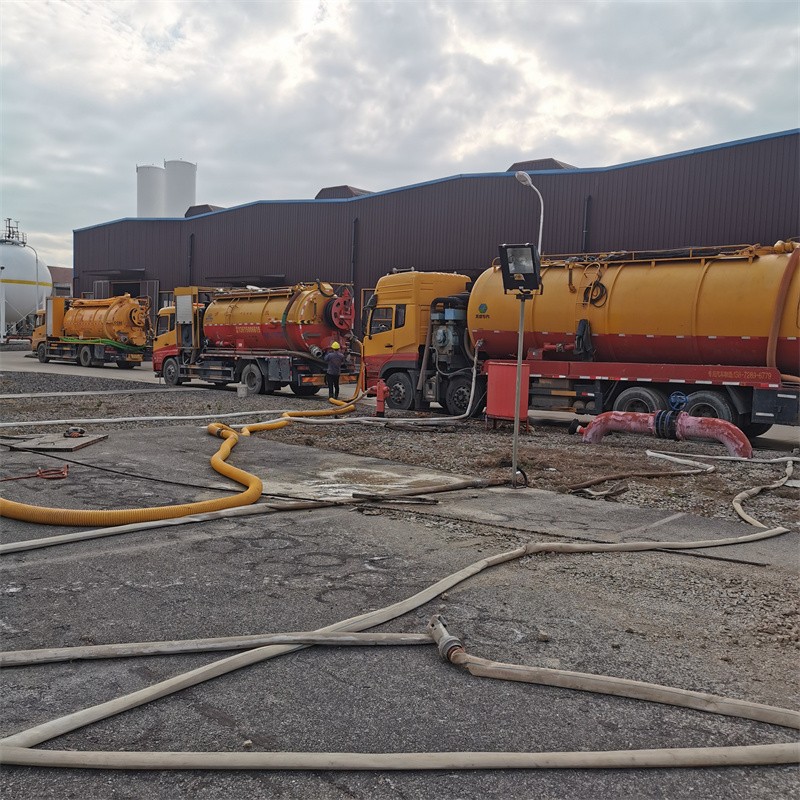 坦洲污水池清理