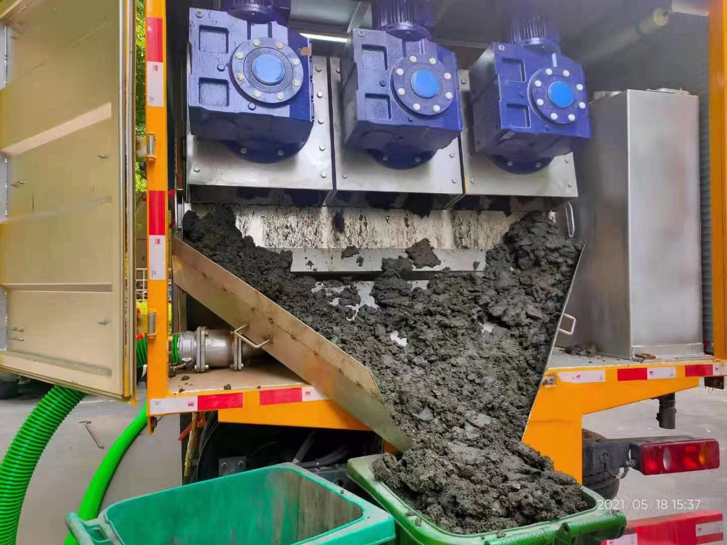 坦洲化粪池清掏城市维护站-泥浆净化干湿分离处理